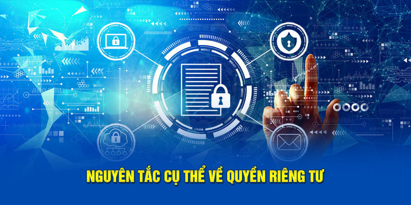Nguyên tắc cụ thể về quyền riêng tư